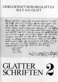 Glatter Schriften 2